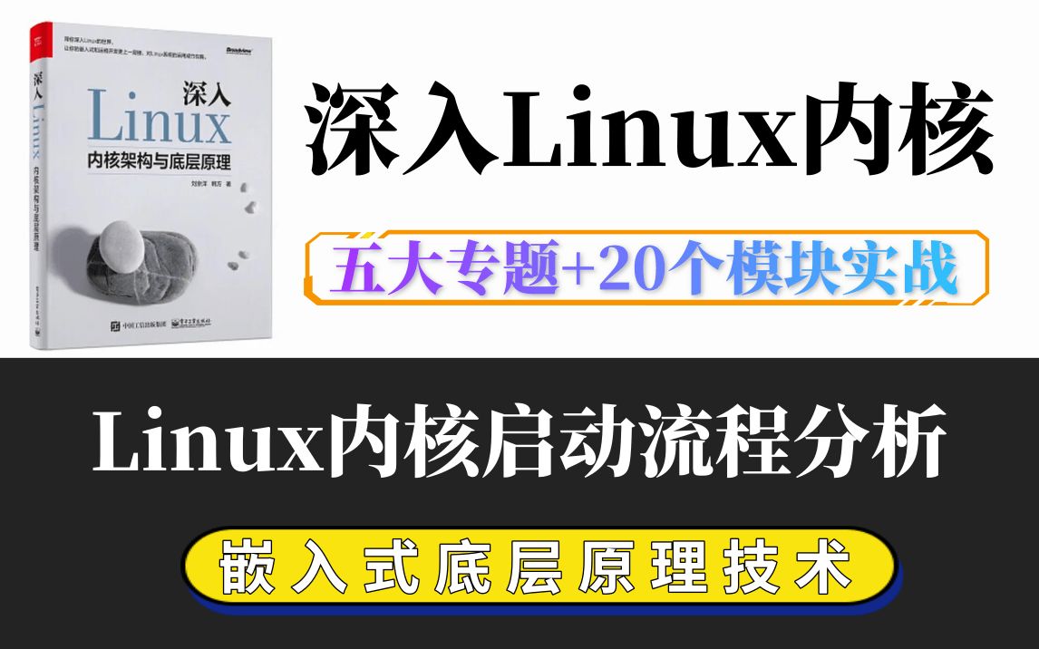 [图]【深入理解Linux内核底层原理】Linux内核启动流程分析|内存调优/文件系统/进程管理/设备驱动/网络协议栈