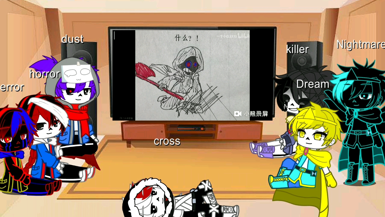 sans au反应dustdust vs dustdustdust_手机游戏热门视频