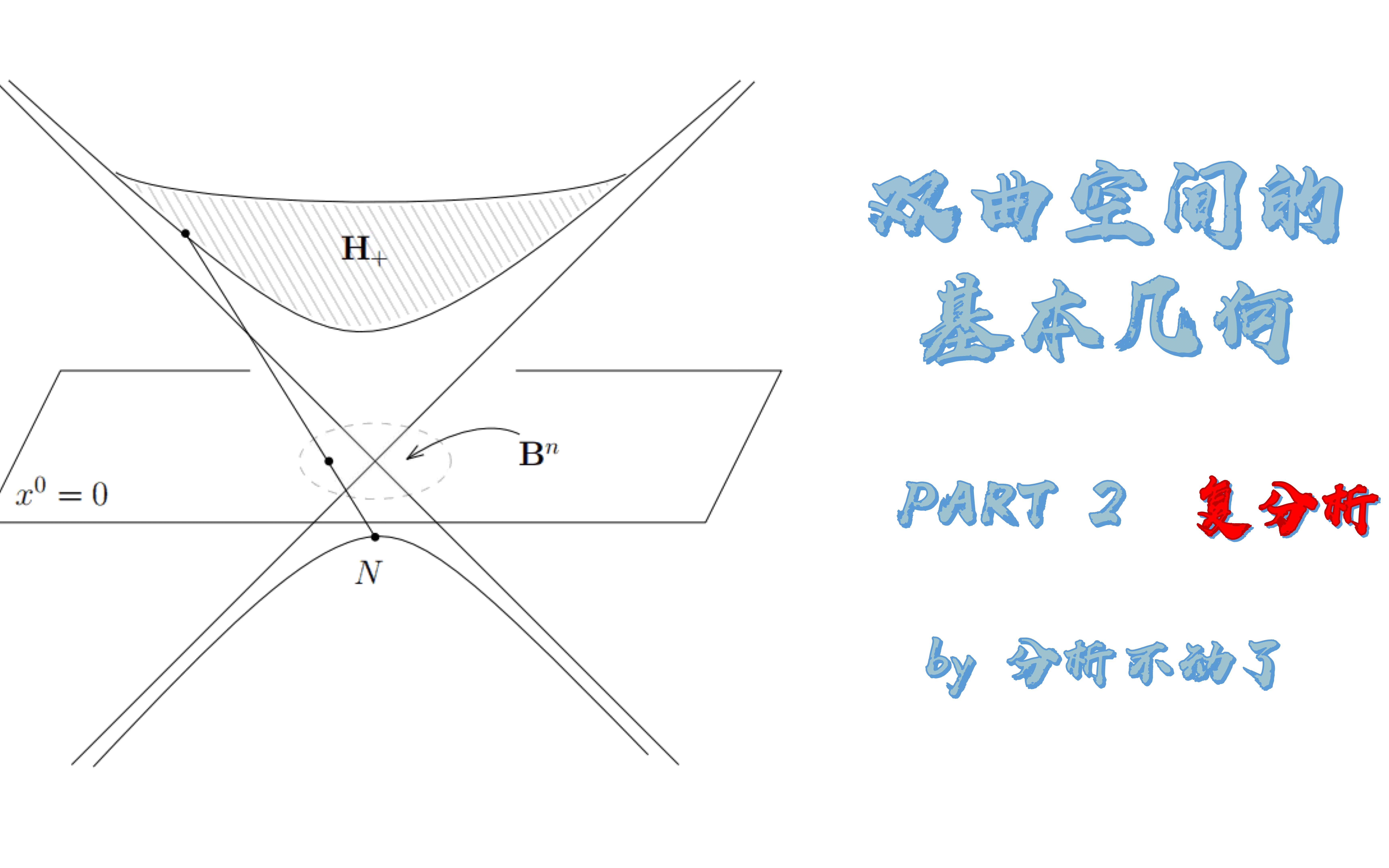 【直播回放】双曲空间的基本几何复分析1哔哩哔哩bilibili