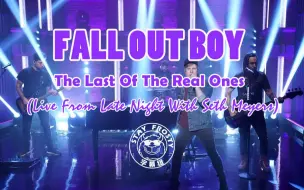 【Stay Frosty字幕组】Fall Out Boy-The Last Of The Real Ones现场（赛金花秀18/7/25）