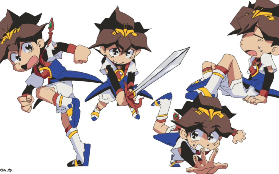 战部渡,前几天画了