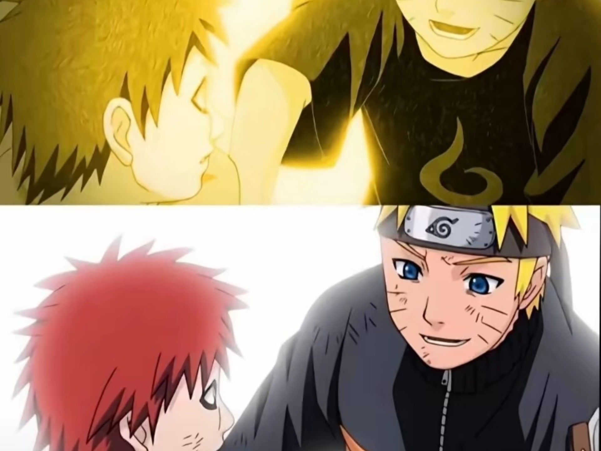 鸣人和我爱罗的友谊也是坚不可摧