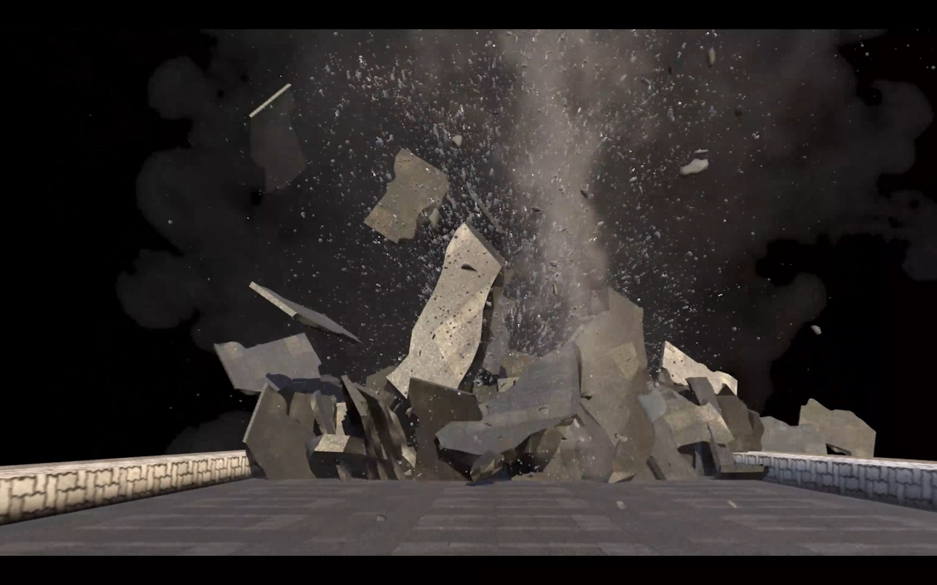 破碎特效小尝试,仿制rebelway