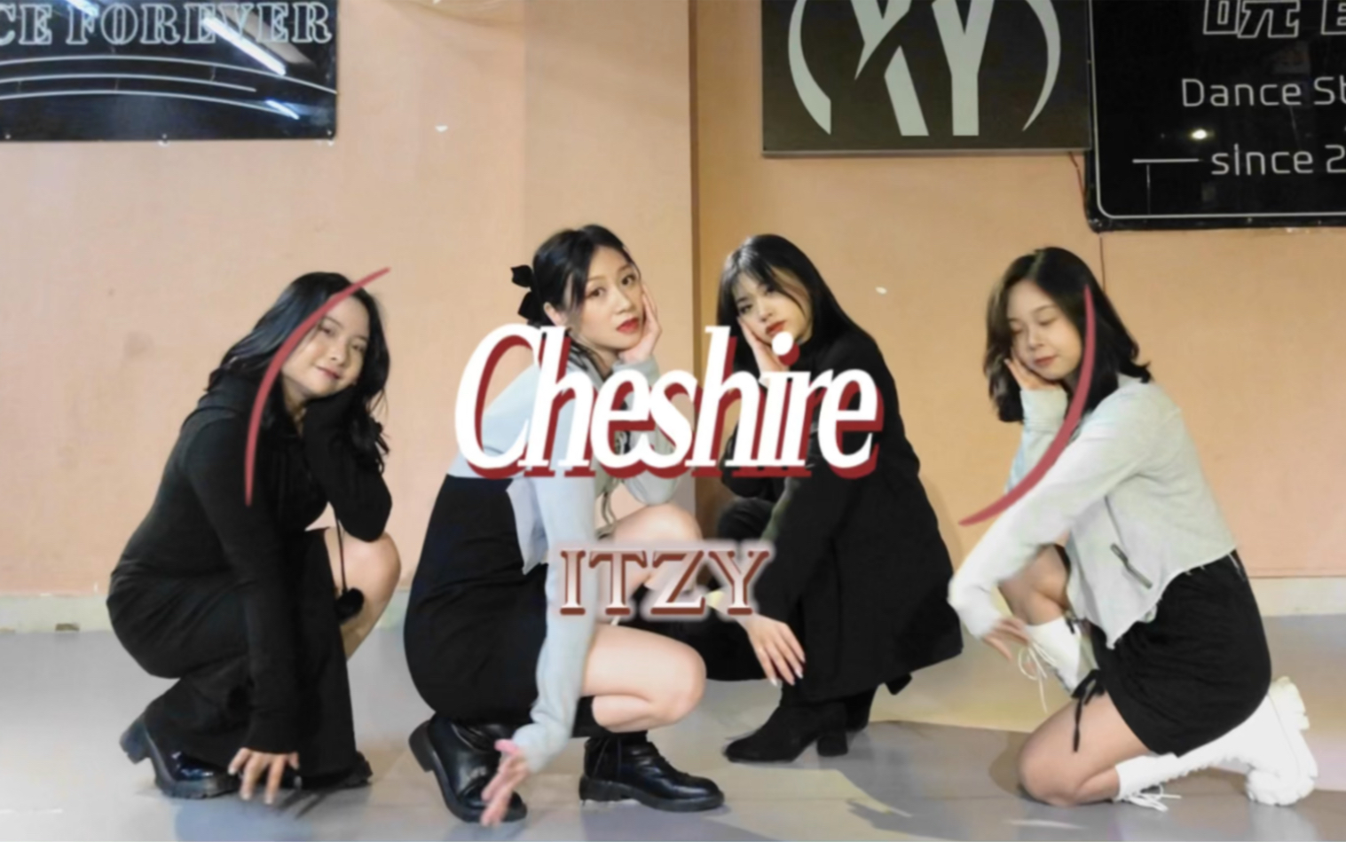 【晓韵舞蹈】翻跳 ITZY 《Cheshire》4人版本.教学见主页哔哩哔哩bilibili