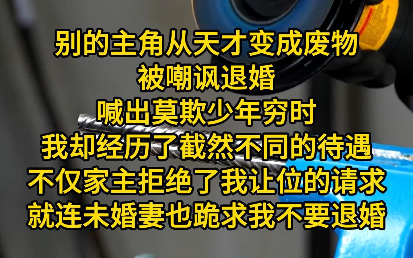 《一剑横扫》别的主角从天才变成废物,被嘲讽退婚,喊出莫欺少年穷时,我却经历了截然不同的待遇,不仅家主拒绝了我让位的请求,就连未婚妻也跪求我...