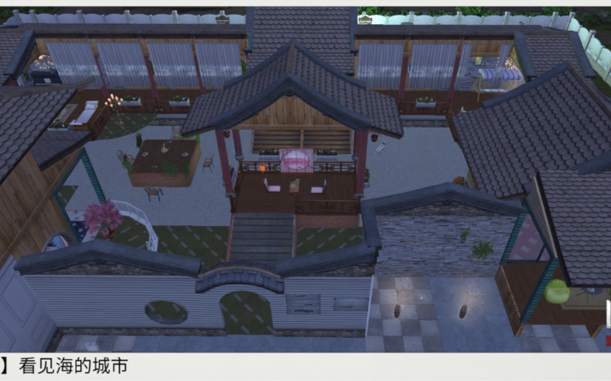 明日之后 双人基地 中式 农家小院_哔哩哔哩_bilibili