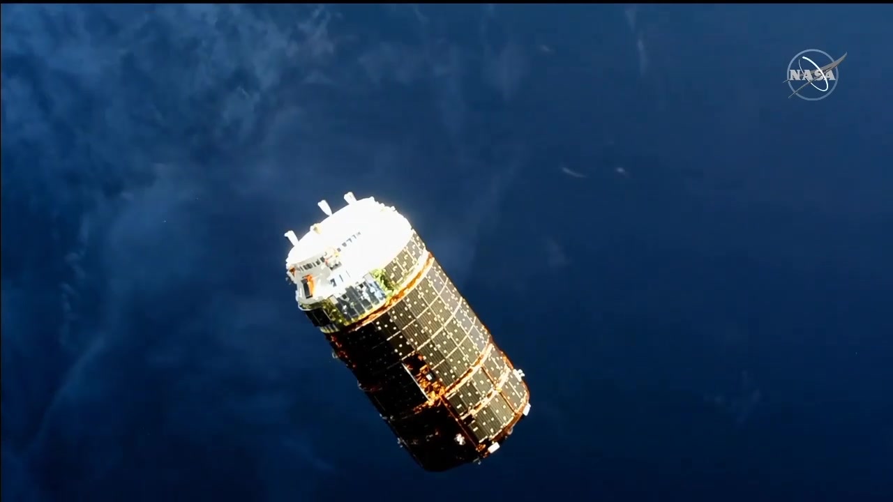 htv-9货运飞船被国际空间站机械臂捕获_哔哩哔哩 (゜-゜)つロ 干杯