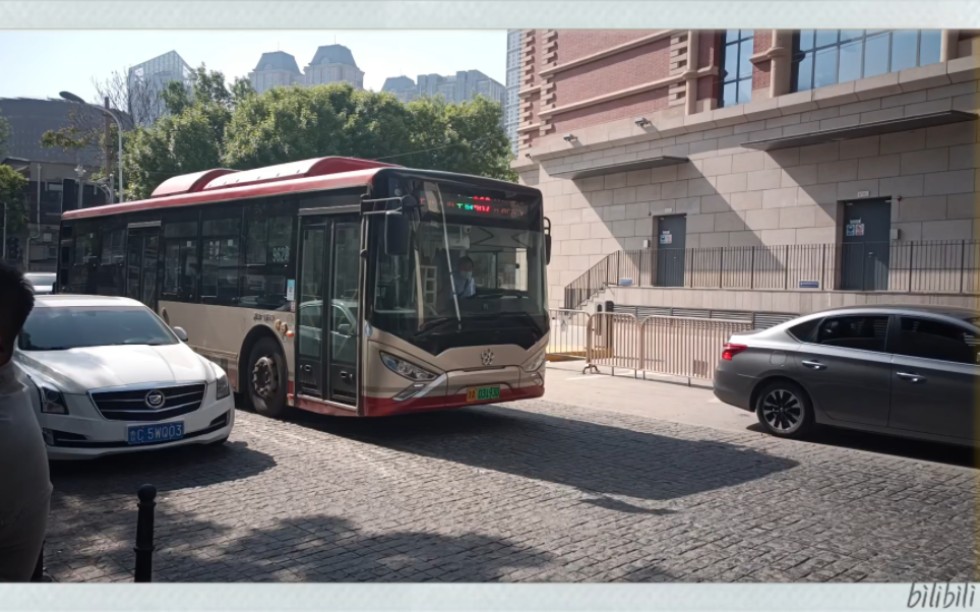 天津公交962进站及出站