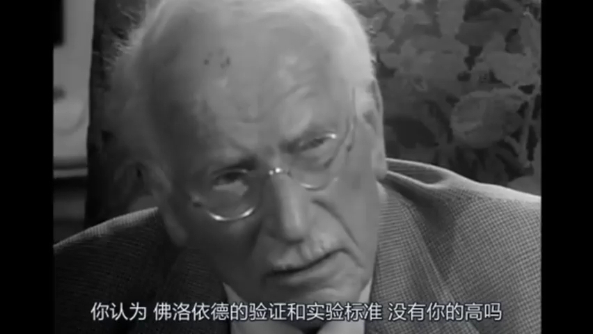 [图]1959年，心理学家卡尔·荣格，接受BBC采访