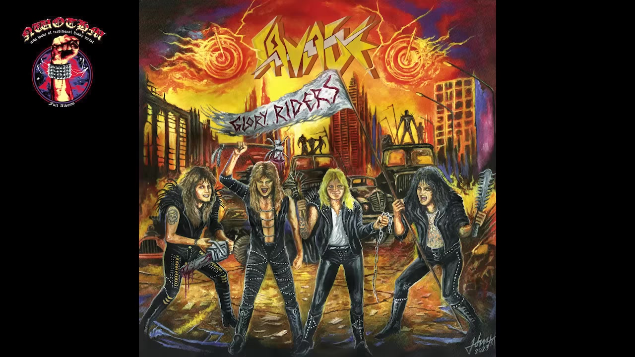 德国重金属乐队 savage 2023年首张专辑 glory riders