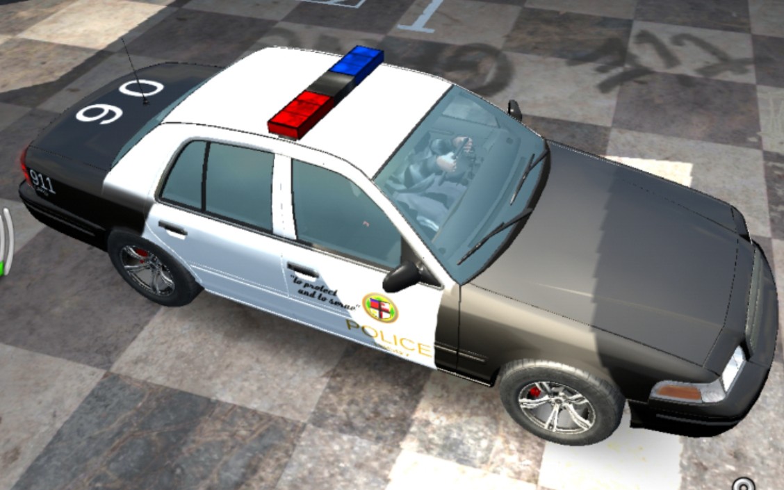 [car parking ]美国警察lapd涂装展示