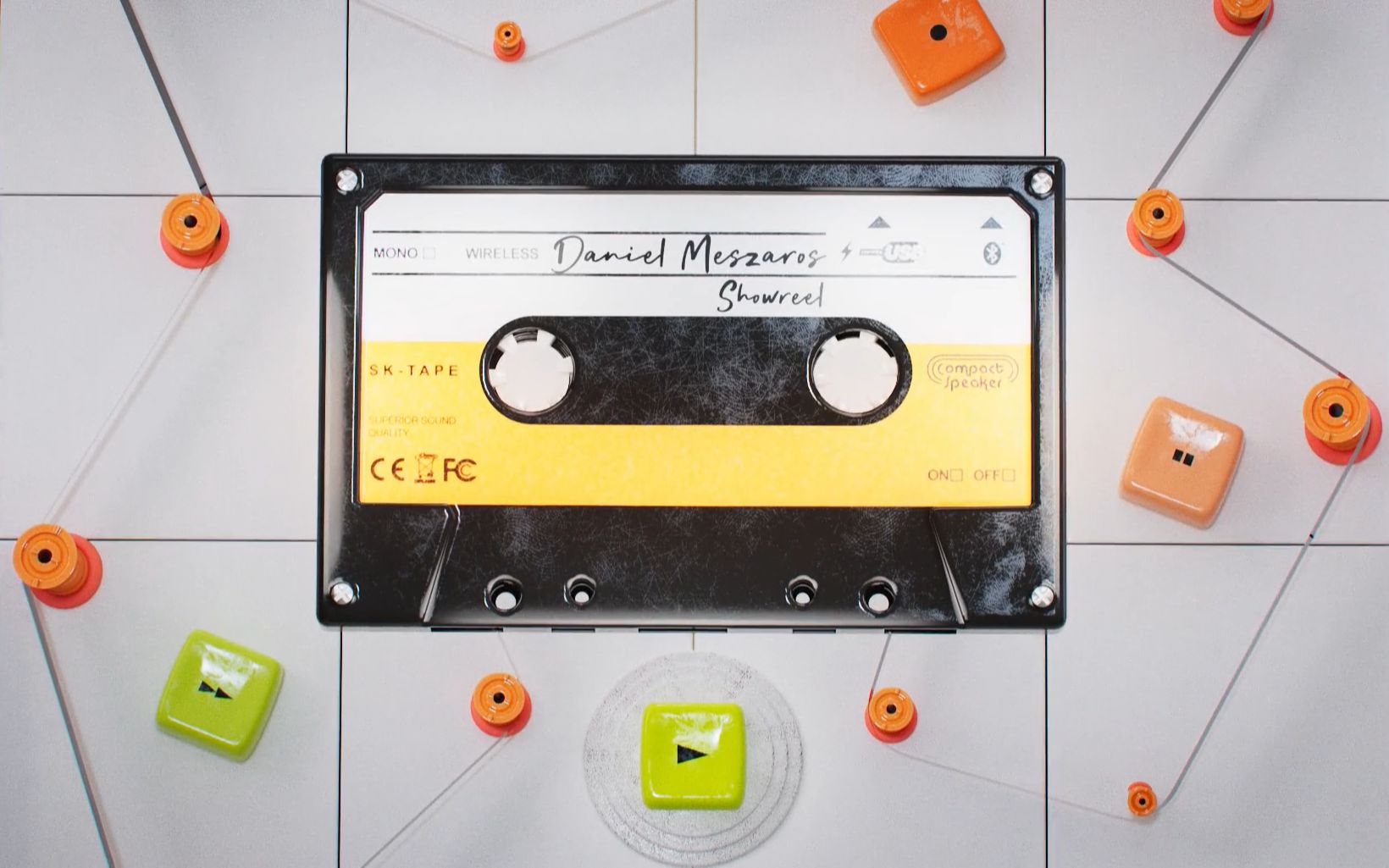 磁带创意showreel