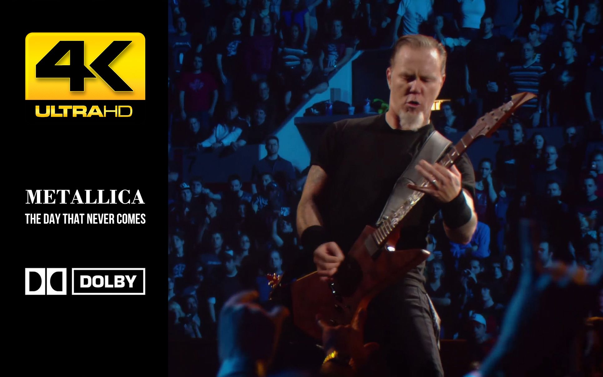 【4k】金属乐队metallica《the day that never comes|live