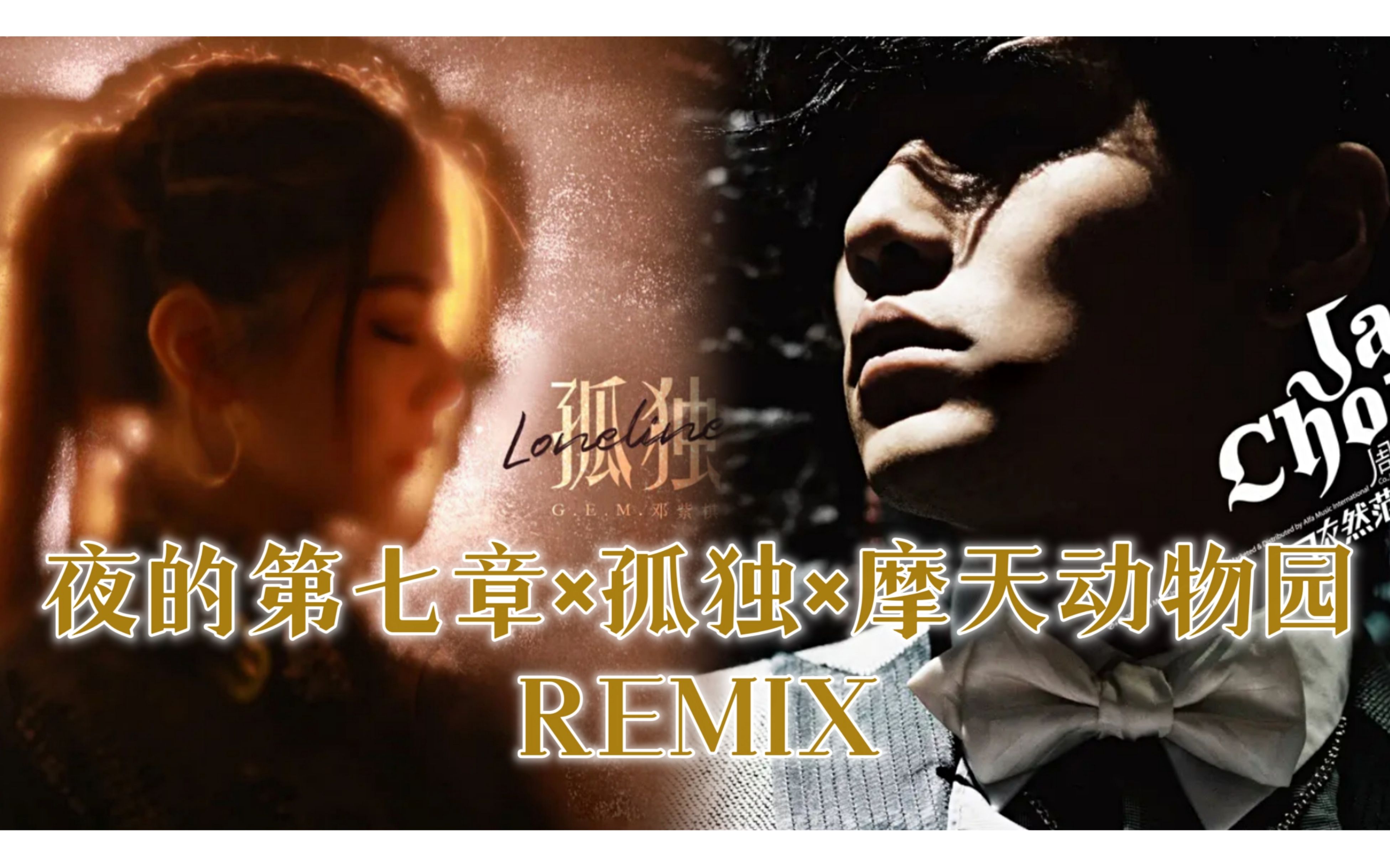 [图]【周杰伦x邓紫棋】暗黑童话-夜的第七章x孤独x摩天动物园 Remix/Mashup