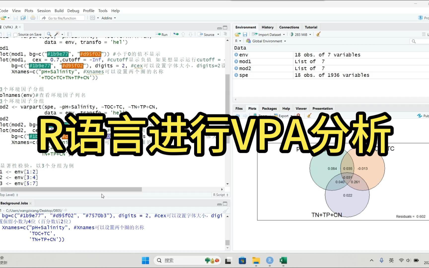 R进行变差分解(VPA分析)