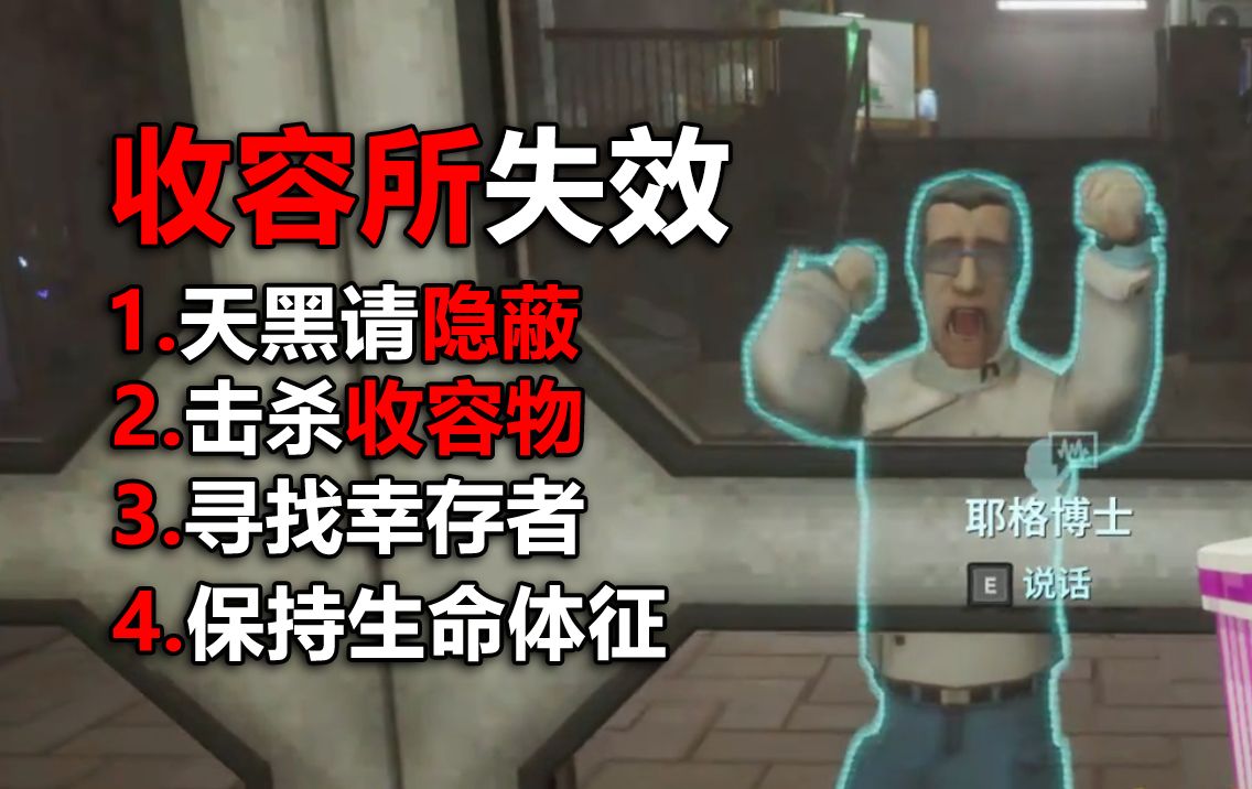 当你困在失效的收容所！请远离一切实体！