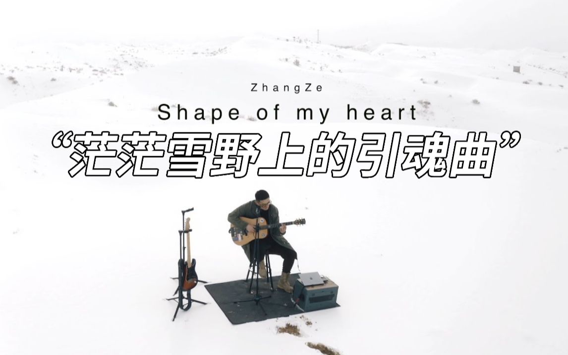 [图]“仿似茫茫雪野上的引魂曲”张泽走心弹唱《Shape of My Heart》