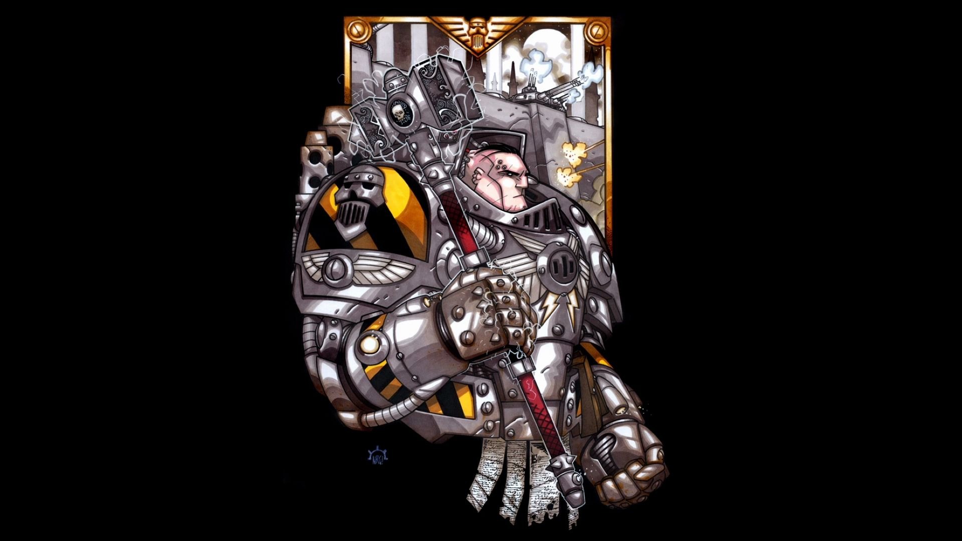 战锤40k图集 冷酷之心(钢铁勇士)