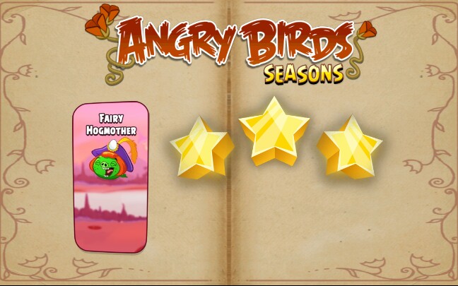 [图]《Angry Birds Seasons》【Fairy Hogmother】全关卡三星攻略(共21关)(PE)