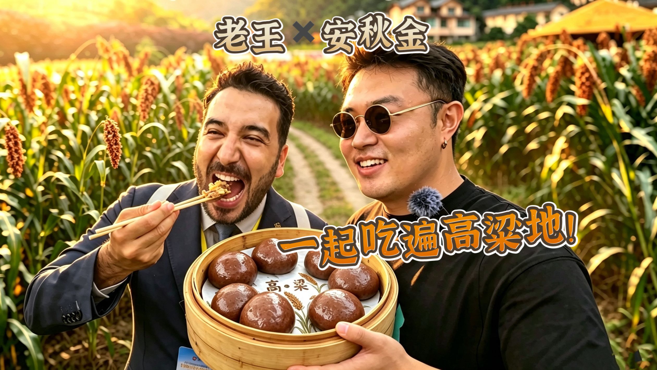 老王去找安秋金大口吃肉！结果硬生生被一盘高粱给征服了？
