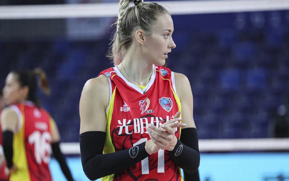 【女排人物】上海外援德国名将利普曼2020排超联赛精彩集锦