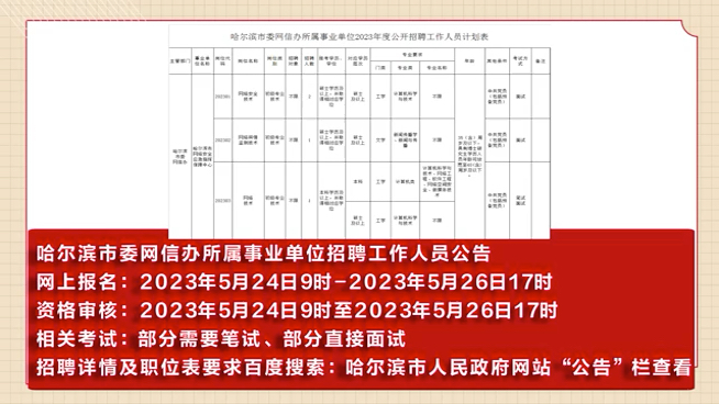 哈尔滨入职明细办理 B站