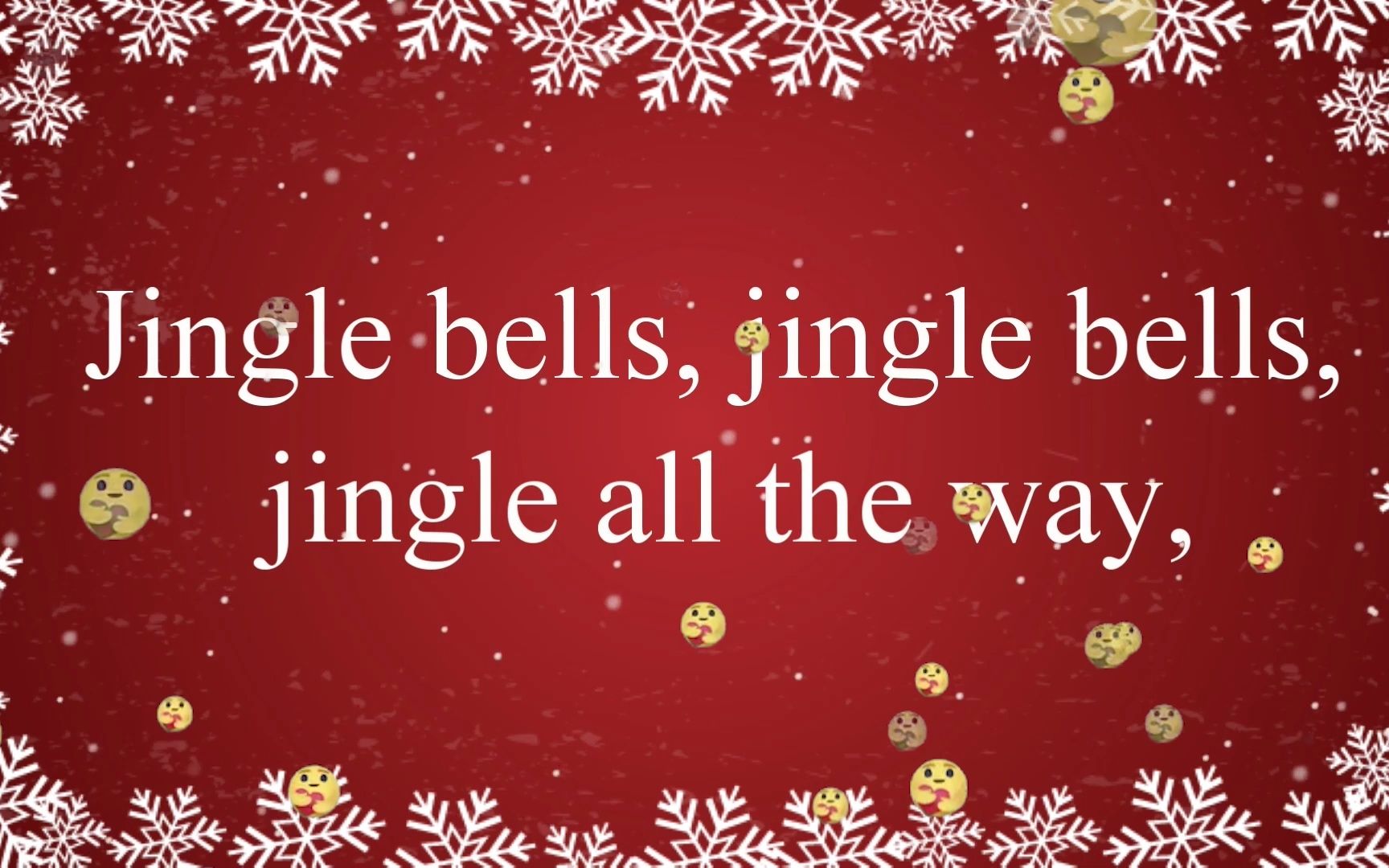 [图]【圣诞到了，一起来唱圣诞歌吧】Jingle Bells伴奏+歌词