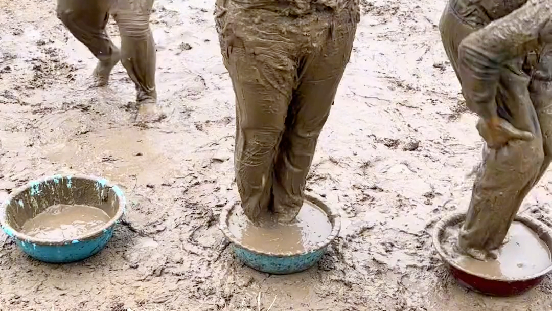 拖泥带水挑战#我的乡村生活 #专治不开心 #给生活找点乐子 #男人简单