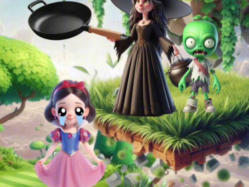 可怜的小白雪公主