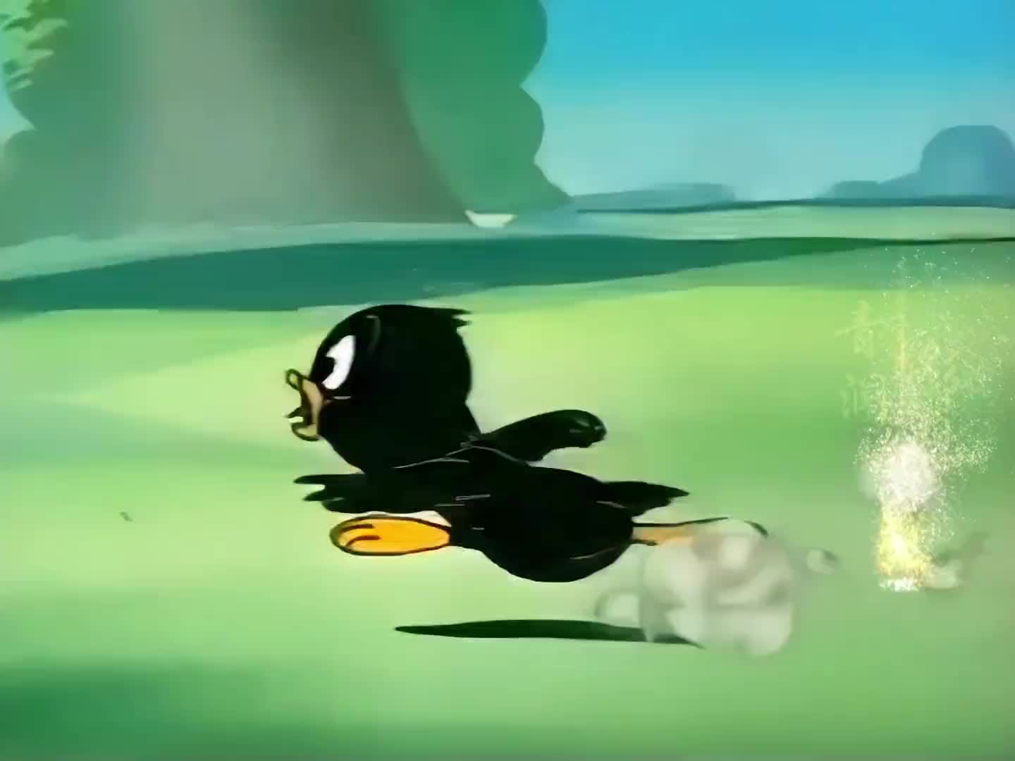 却意外学会了用鸭掌飞行 #童年动画 #怀旧动画 #动画解说