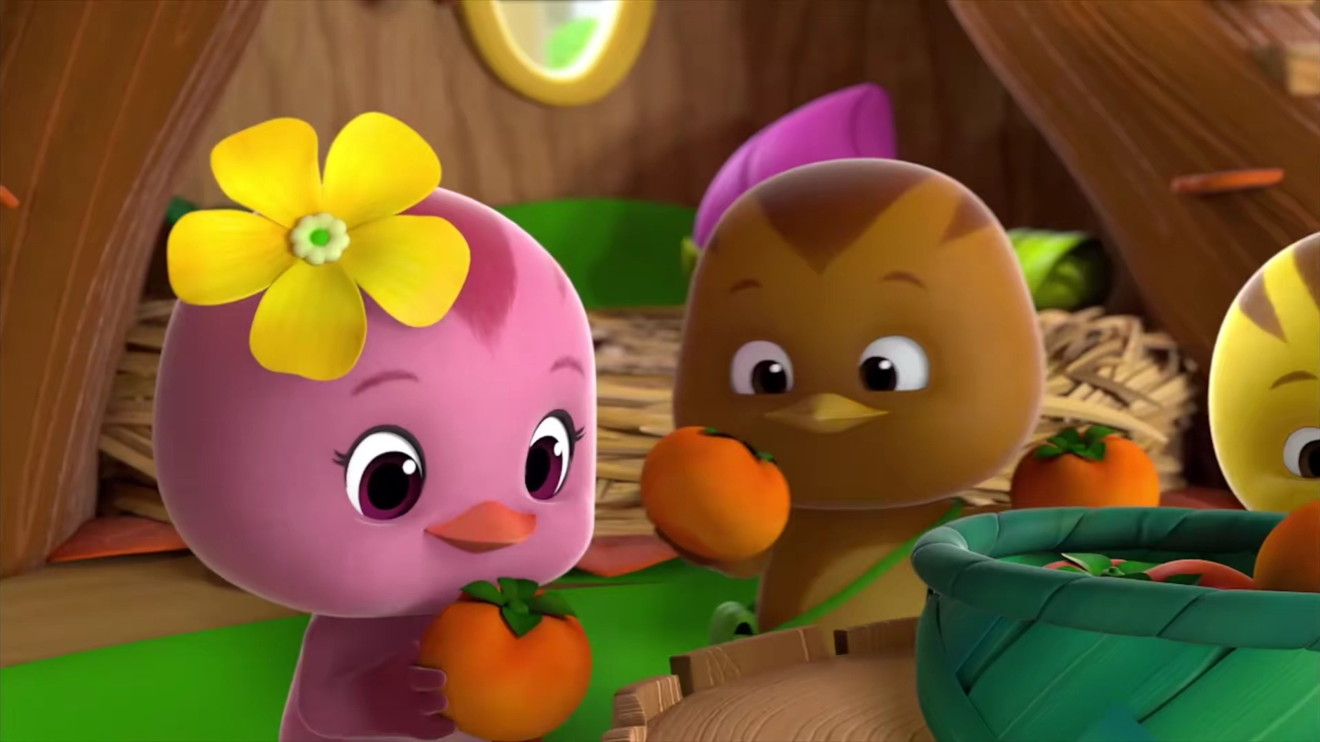 712.萌鸡小队: 快递牛奶瓶