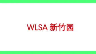 上海国际学校WLSA新竹园入学测试题