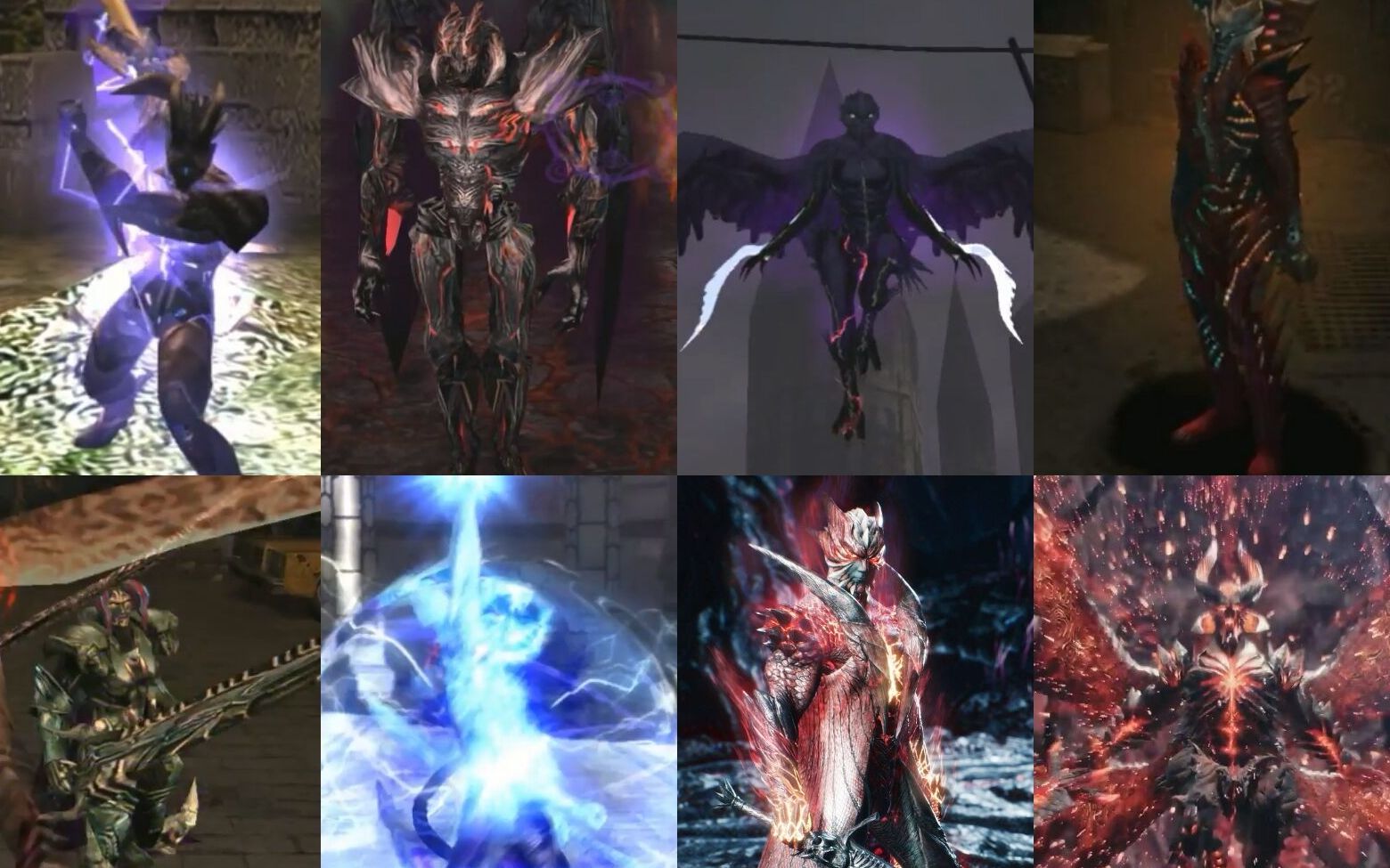 鬼泣1鬼泣5系列全角色魔人形态进化史