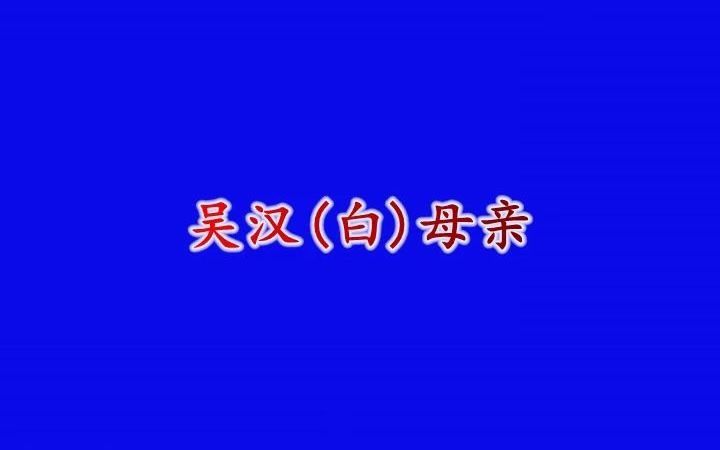 [图]淮剧《吴汉三杀》选段《责子》（南音版）张韵良 周海晨演唱