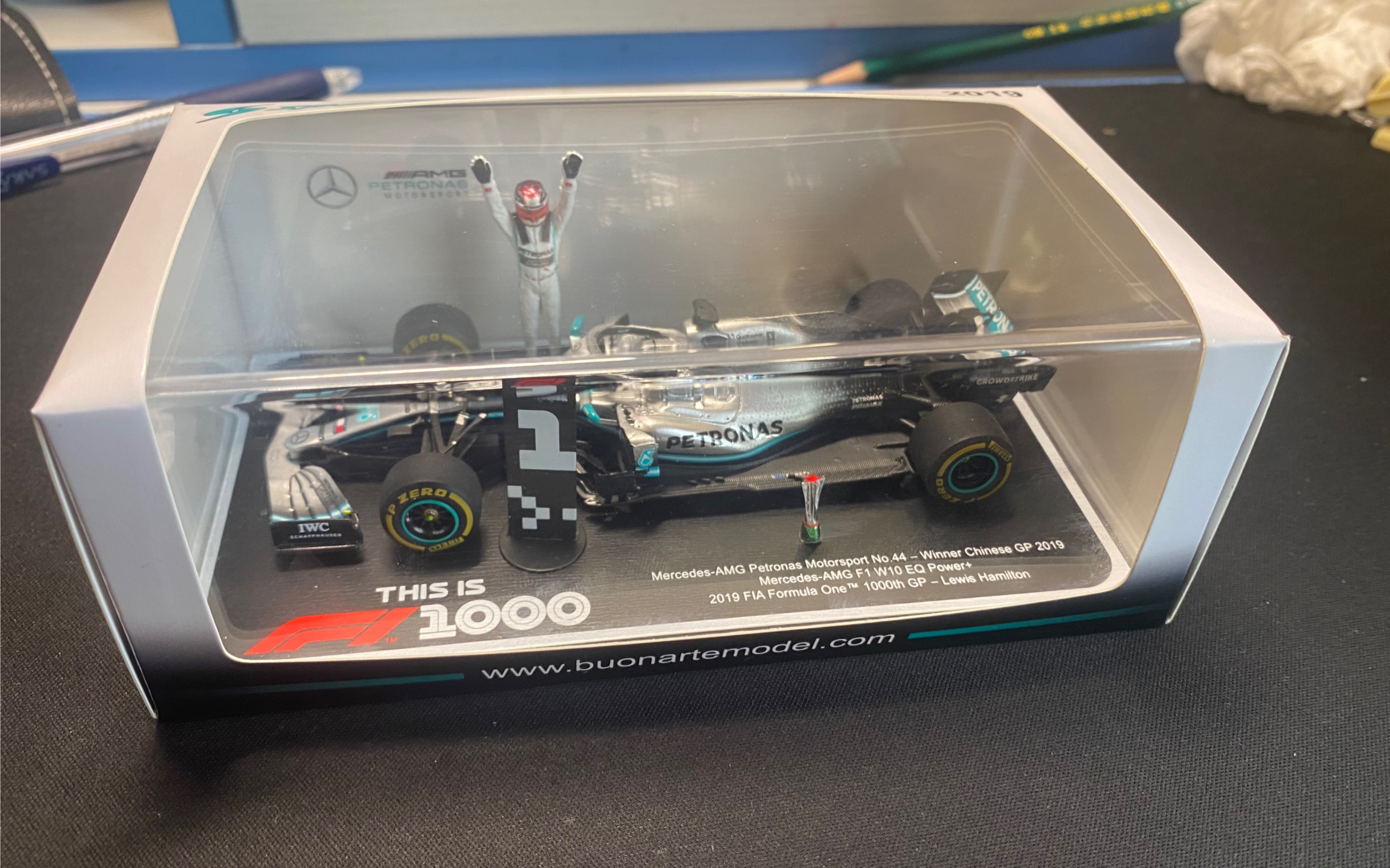 spark汉密尔顿2019中国站梅奔w10模型测评