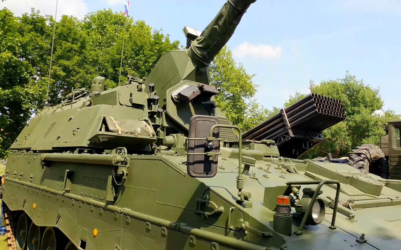 克罗地亚陆军 — pzh-2000式155毫米自行榴弹炮(2018/5)_哔哩哔哩 (゜