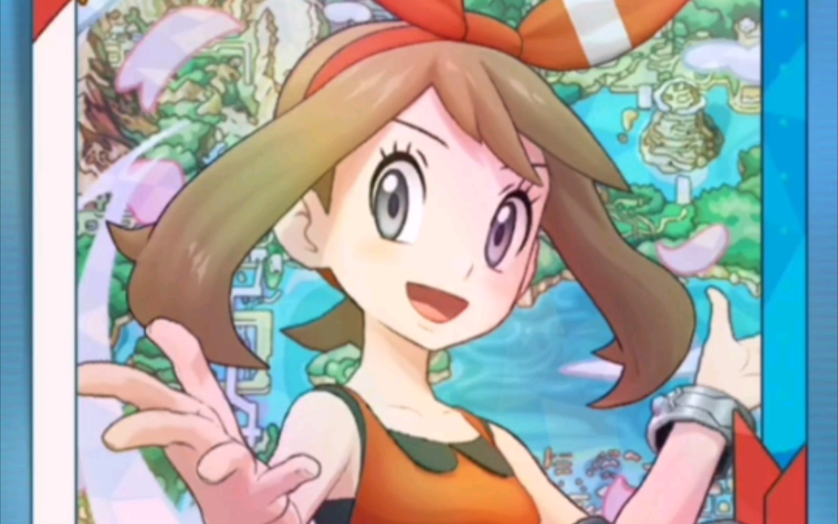 【宝可梦大师ex】小遥纪念相片的镭射贴效果_手机游戏热门视频