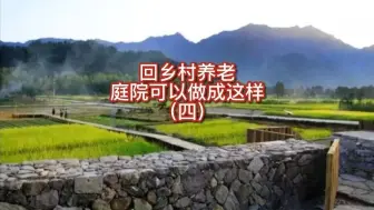 Descargar video: 回乡村养老庭院可以做成这样（四）