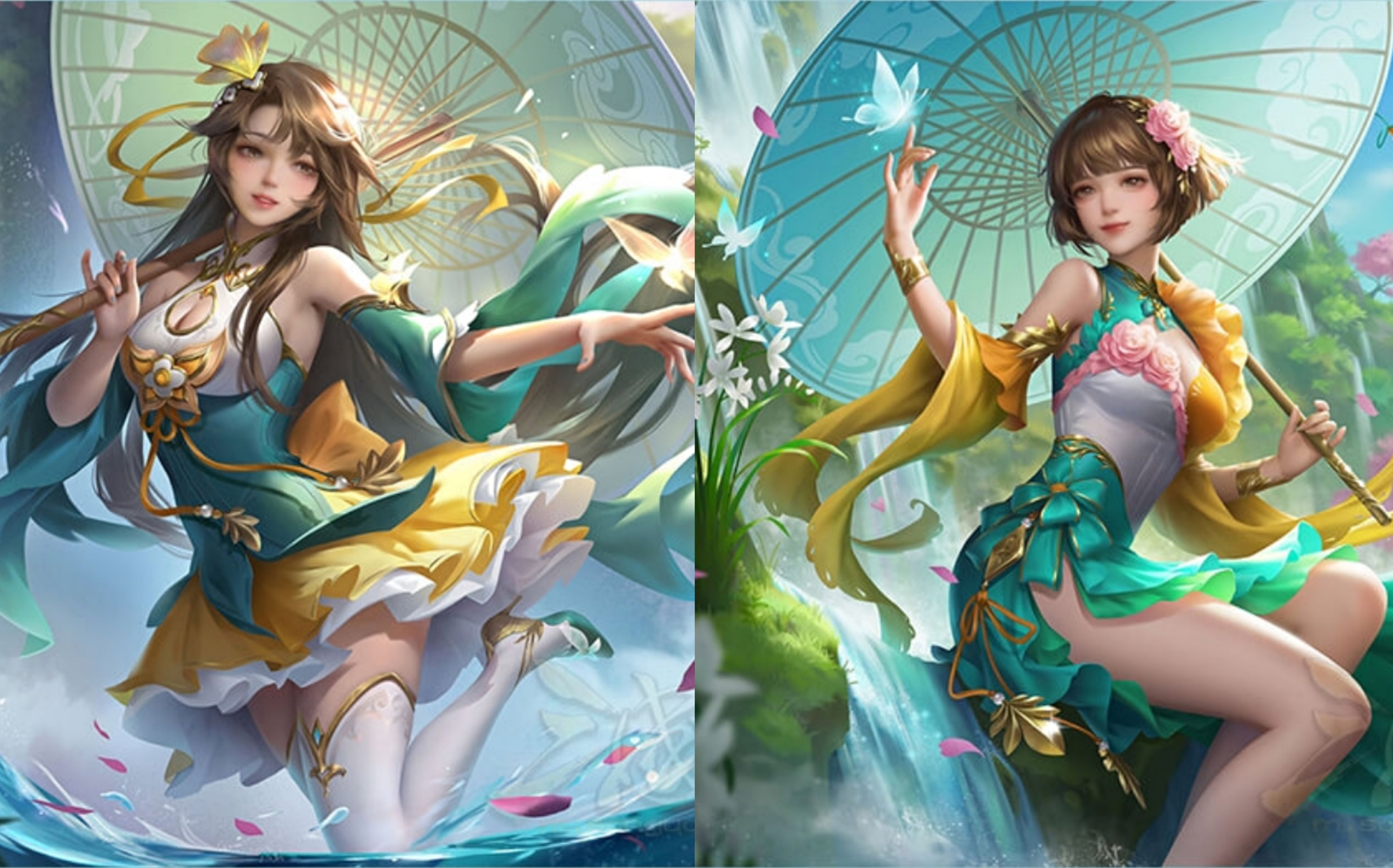 【皮肤鉴赏】大乔小乔(2904700429)嘿嘿嘿我的大乔小乔