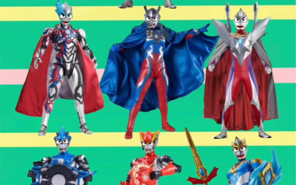 奥特曼打怪兽太帅了