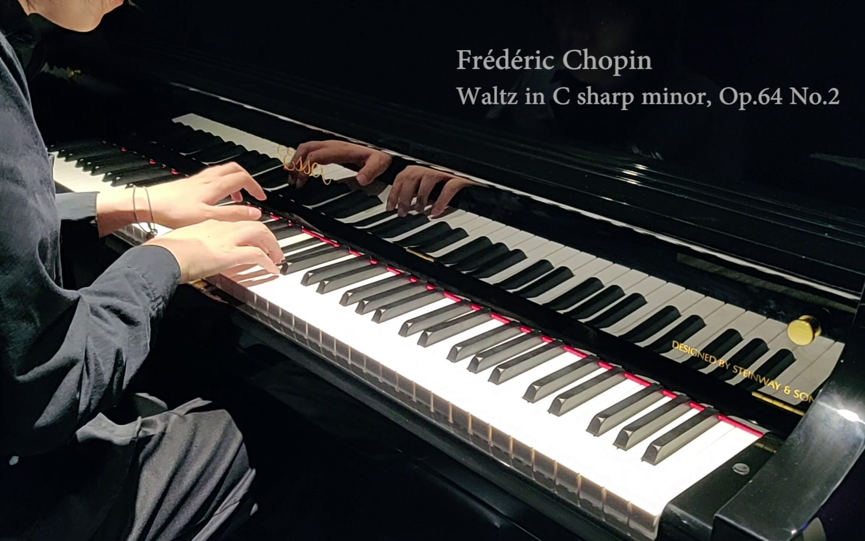 [图]【钢琴】肖邦-升C小调圆舞曲（华尔兹）Chopin Waltz in C sharp minor, Op.64 No.2