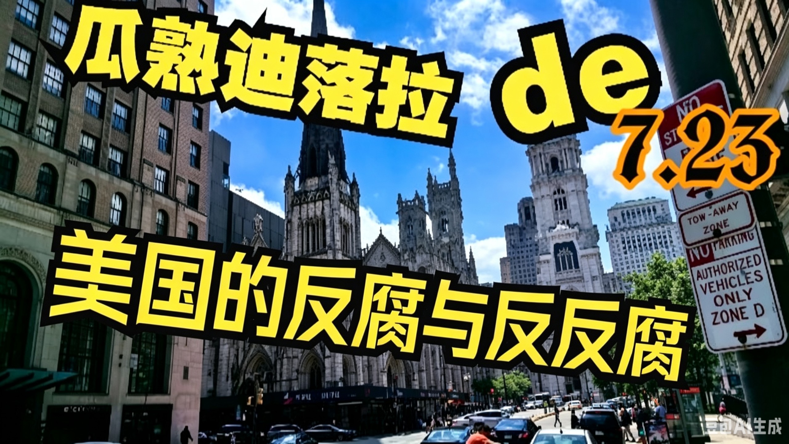 （弹幕去无声）美国的反腐与反反腐【2026.7.23瓜熟迪落拉完整直播】