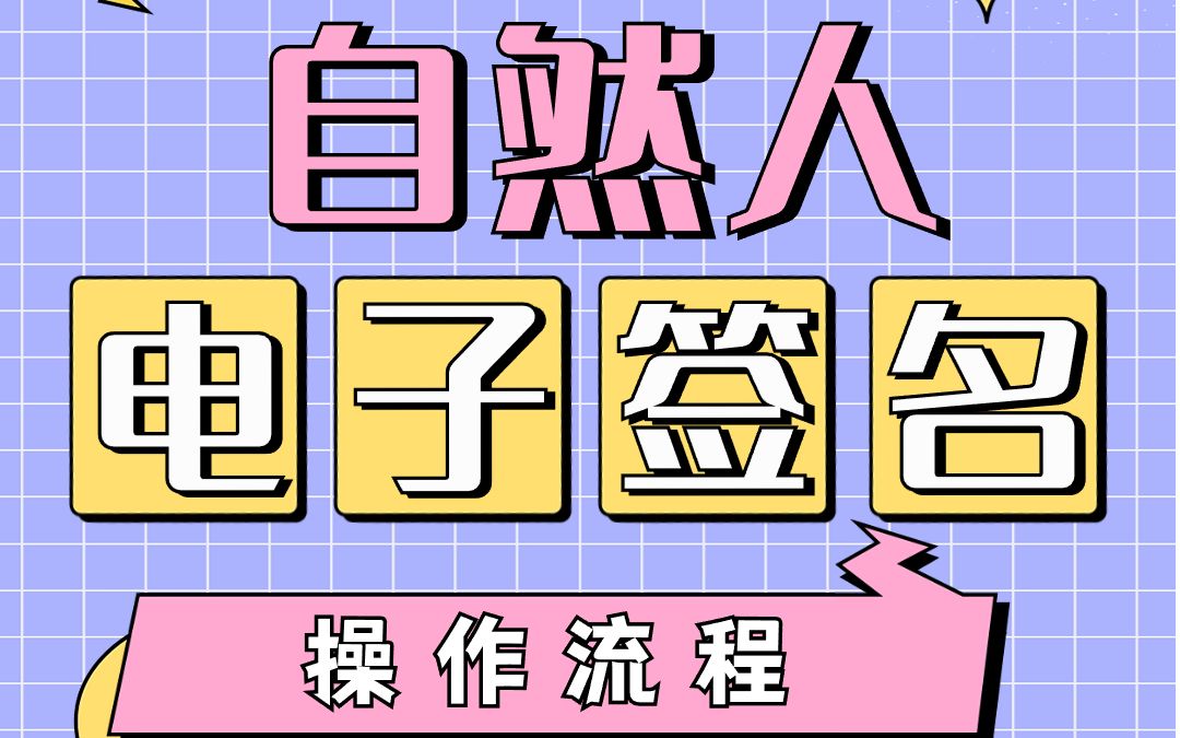 上海企业登记在线~自然人电子签名,保姆级操作教程哔哩哔哩bilibili