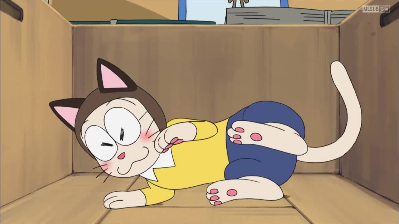 哆啦a梦 猫咪头套
