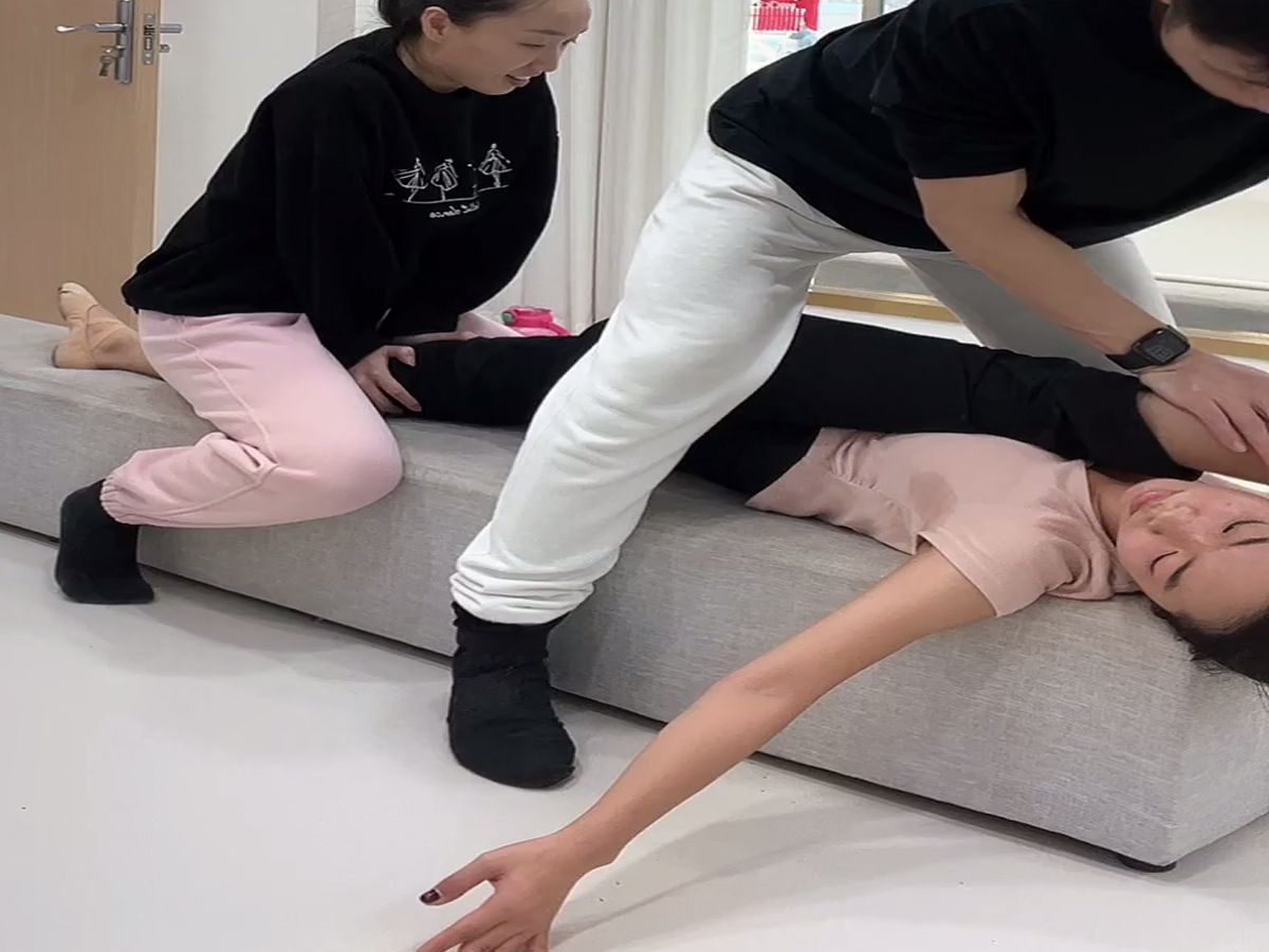 一对一舞蹈基本功课,搬腰,技巧,撕腿24.2.