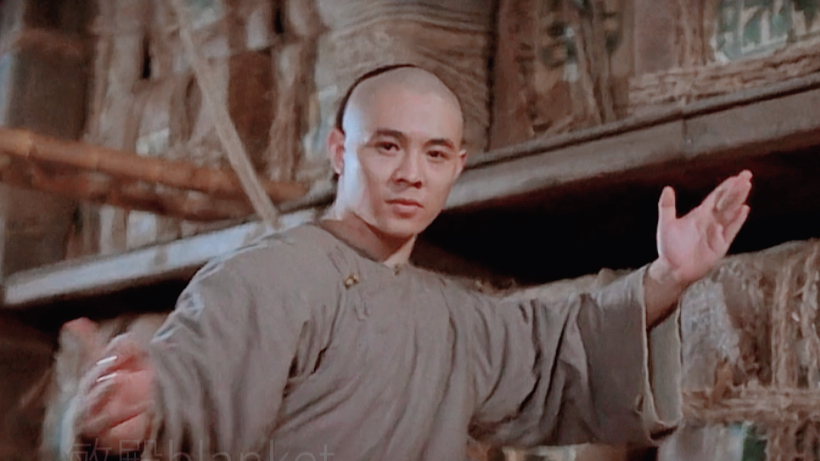 李连杰 徐克 袁和平 熊欣欣等龙虎武师们 黄飞鸿之壮志凌云拍摄片场