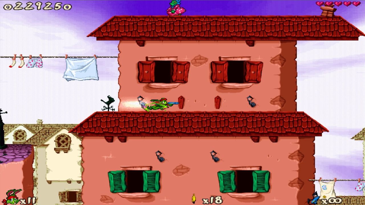 爵士兔2第二关分三小关一boss