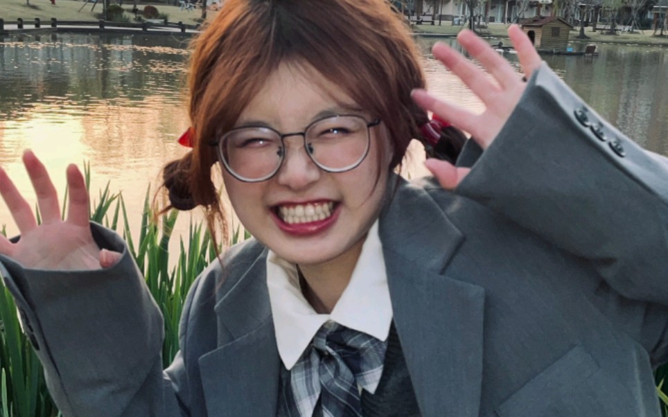 甜妹拍照姿势大赏申明一下不是搞笑女