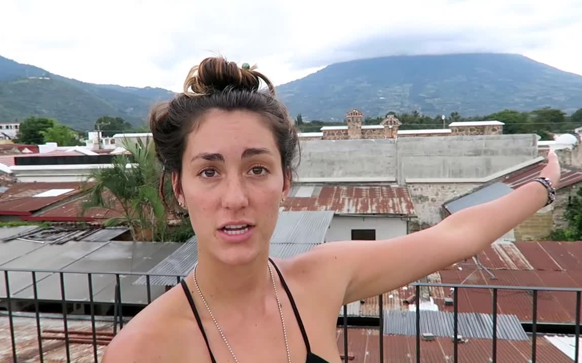 【女老外poppy系列】poppy世界旅行第二站穷游危地马拉part3_哔哩哔哩