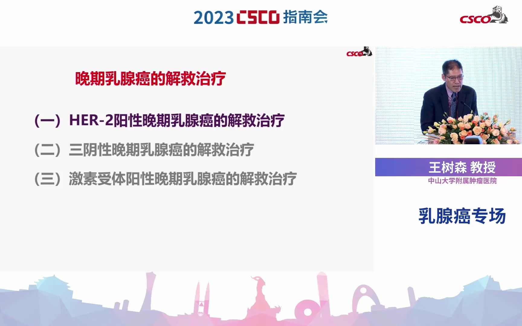 2023CSCO乳腺癌诊疗指南更新解读——解救治疗哔哩哔哩bilibili